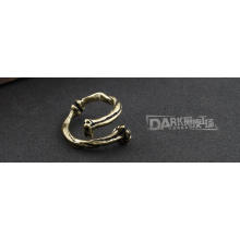 Mode Ring Rib Modellierung Charme Retro Farbe Halbkreis